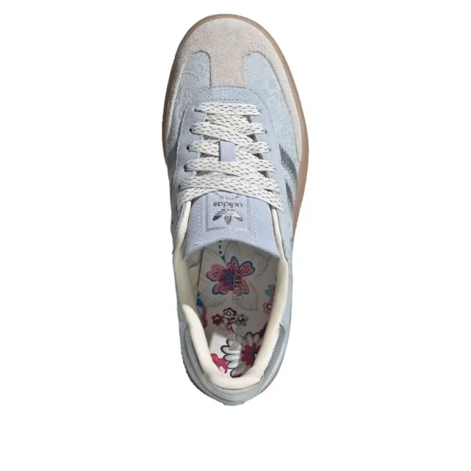 Adidas X Liberty London Handball Spezial «Crystal Sky Silver Metallic»